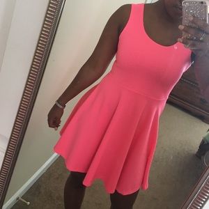 Neon Pink Dress!