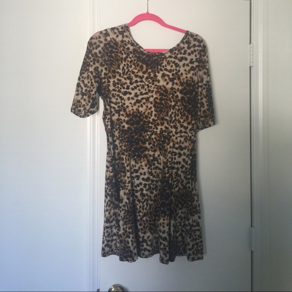 Cheetah Print Body Central mini dress/tunic