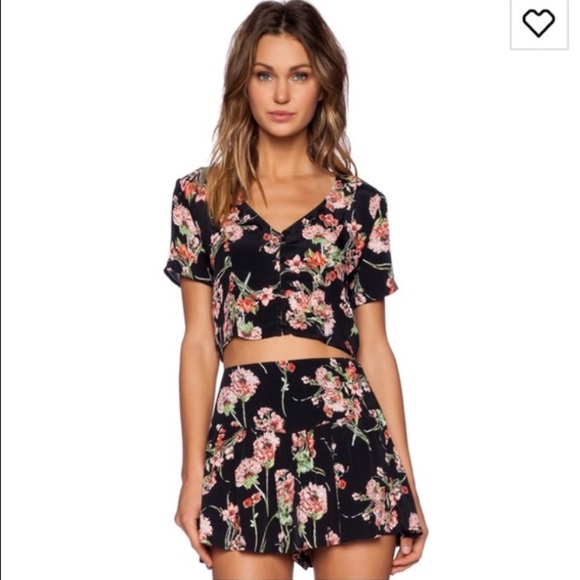 HOST PICK 💖 Band of Gypsies Floral Two Piece Set