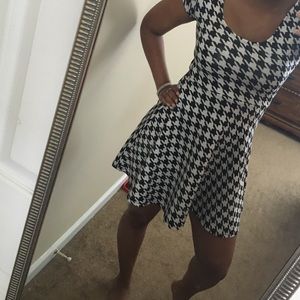 Houndstooth dress