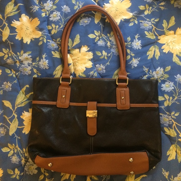 Tignanello Dual-Tone Handbag