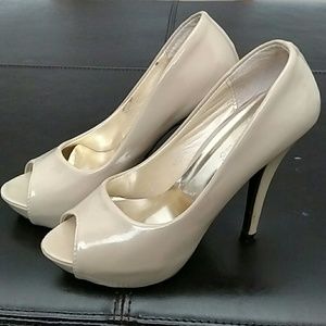 Light Beige High Heels
