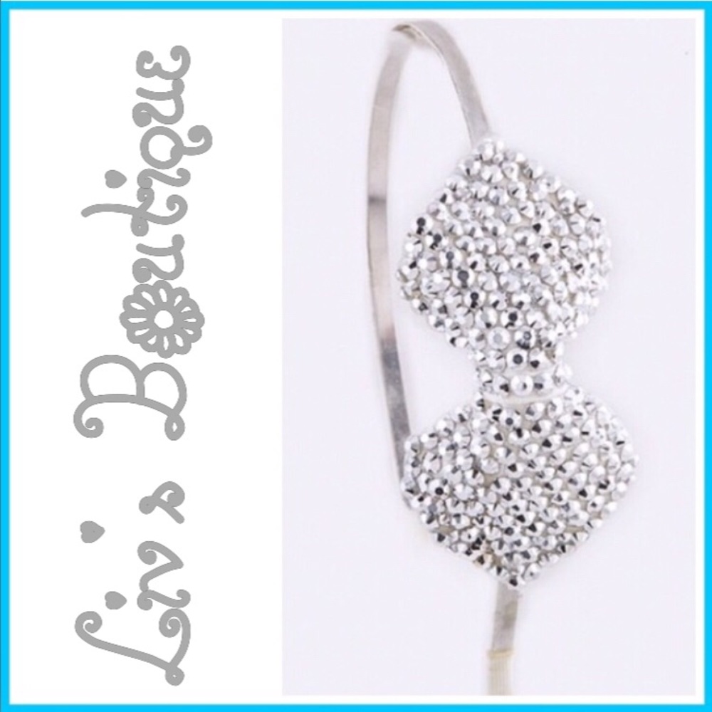 🆕 Shiny Bow Headband