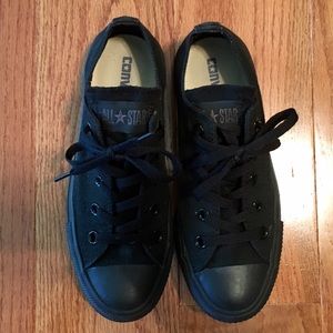 All black Converse