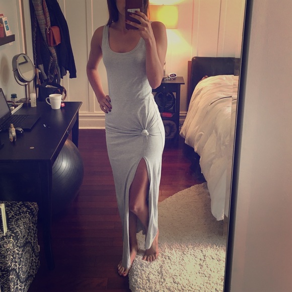 Grey Maxi Dress