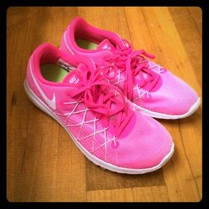 Pink Nike Fury 2 Running Shoes