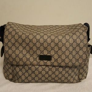 Authentic gucci diaper bag