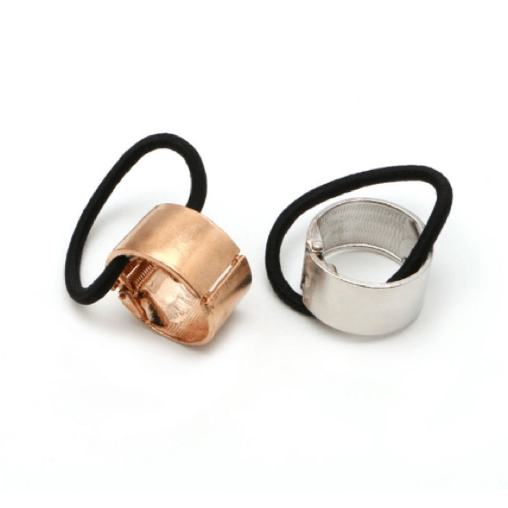 Hair Cuffs Metal Ponytail Holder