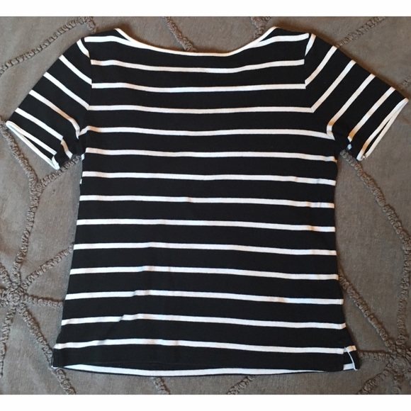 🖤HOST PICK!🖤Ralph Lauren Striped Crop Top - Picture 2 of 4