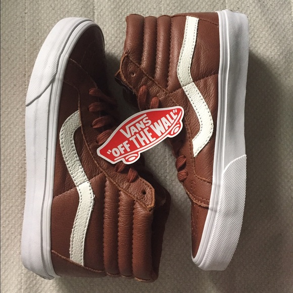 Vans Shoes - Vans Sk8hi Premium Leather