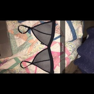 triangl mesh top ONLY size medium worn once