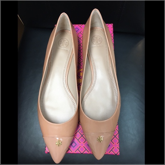 pointy toe tory burch flats