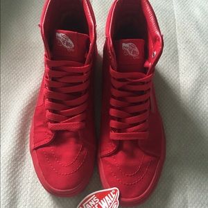 Vans Sk8hi Mono Red