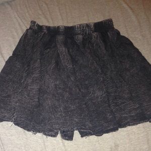Brandy Melville acid wash skirt