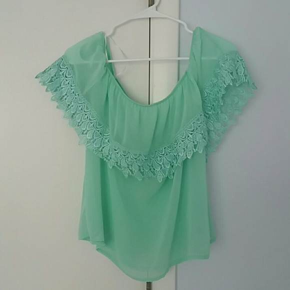 Off the shoulder blouse