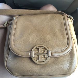 SOLD!! Tory Burch leather satchel/crossbody purse.