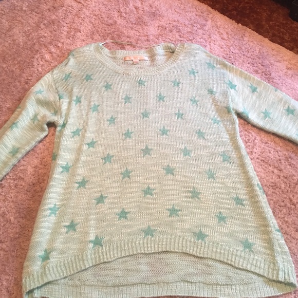 Sheer sweater