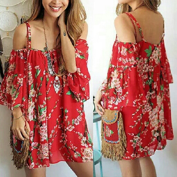 🆕 Off-the-Shoulder Shift Dress