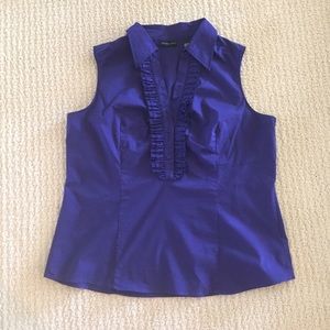 Purple Button Down Tank