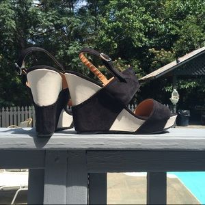 Qupid Lena Platform Wedge Sandals