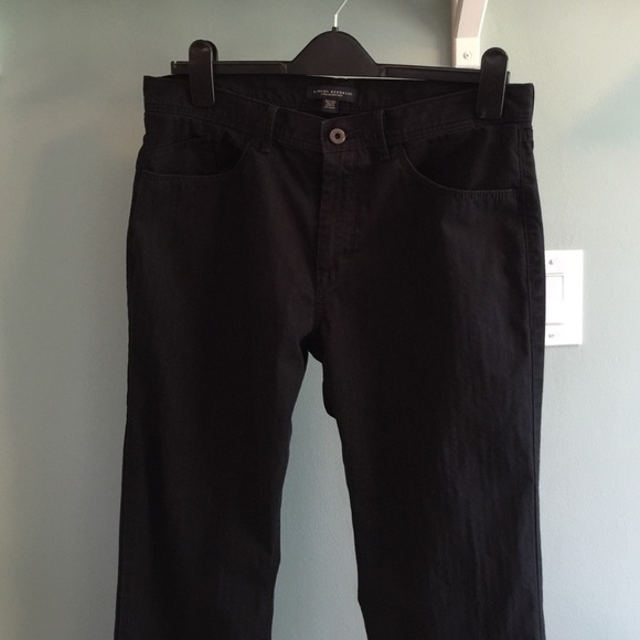 Banana Republic Black Straight Fit Jeans, 32 x 32