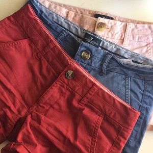 3 pairs of American Eagle shorts + free perfume