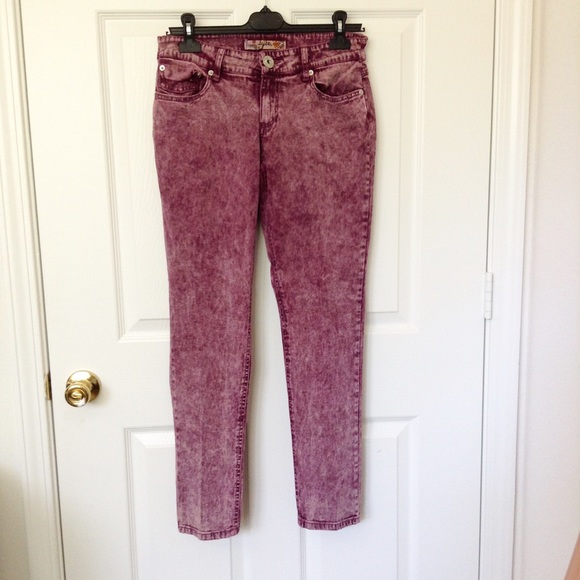 Tyte Denim - Acid Wash Skinny Jeans