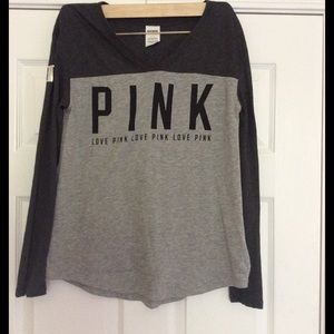 PINK LONGSLEEVEE TEE🌸