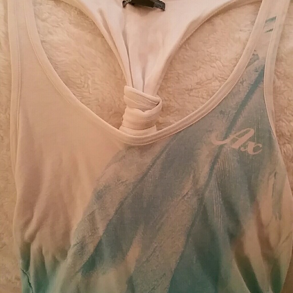 SOLD! Armani exchange feather racer back tank - Picture 6 of 7