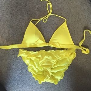 Victoria's Secret yellow bikini