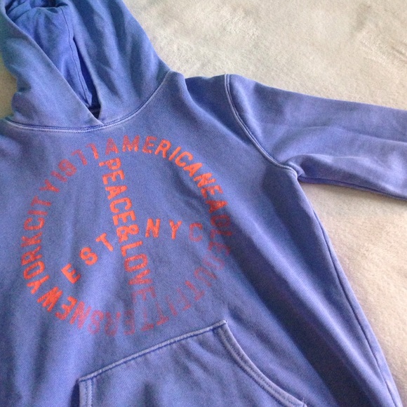 Vintage Peace Sign Hoodie