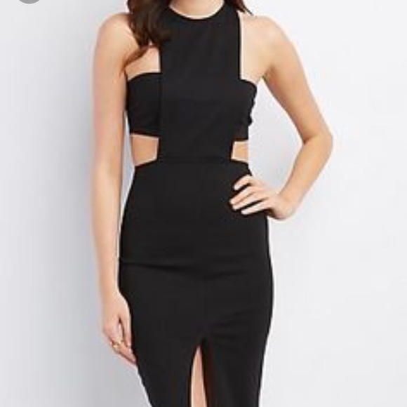 Bandeau Cut-Out Bodycon dress