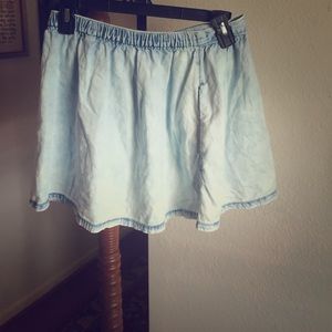 Jean skirt