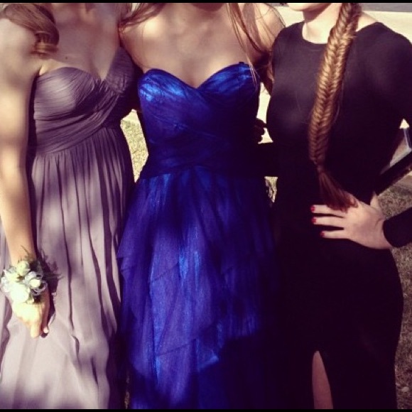 Navy/blue prom dress - Picture 2 of 3