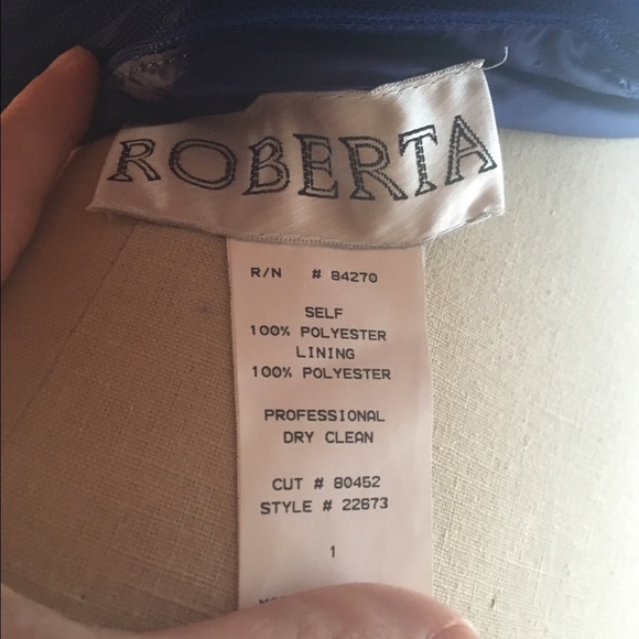 Navy/blue prom dress - Picture 3 of 3