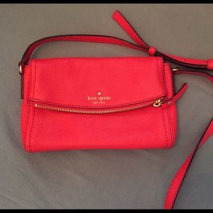 Kate Spade cobble hill Marsala coral cross body
