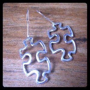 🍂Autism Awareness Puzzle Piece Earrings