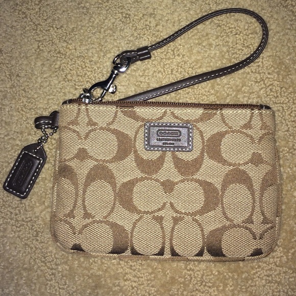 COACH wristlet