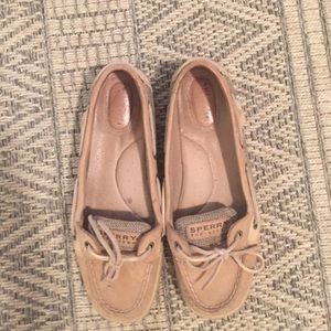 beige size 7 Sperry Top-Sider
