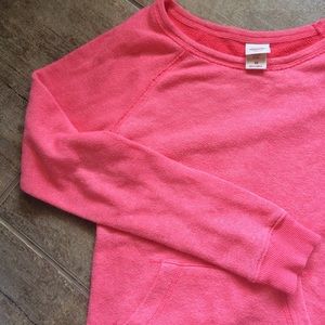 Pink long sleeve top