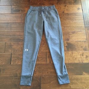 Women's Grey Under Amor Sportstyle Joggers