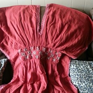 Burnt dark orange nwt fits  Lto S