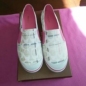 Coach slip on size 10