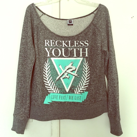 🚫SOLD🚫Young and Reckless long sleeve top