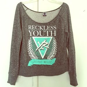 🚫SOLD🚫Young and Reckless long sleeve top