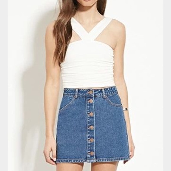 Jean skirt