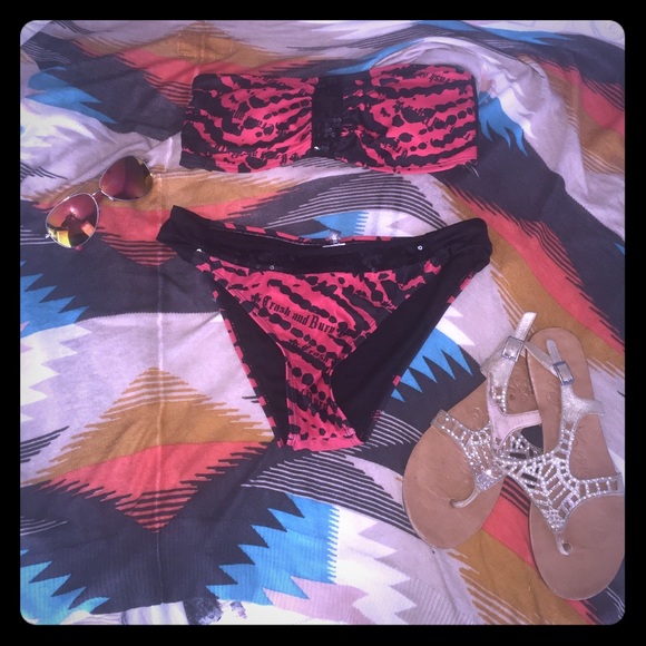 Crash and Burn Swim Bikini Poshmark
