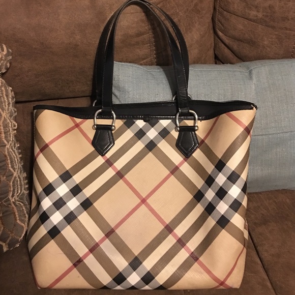 Authentic Burberry Tote