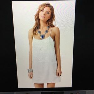 show me your mumu ducky dress white