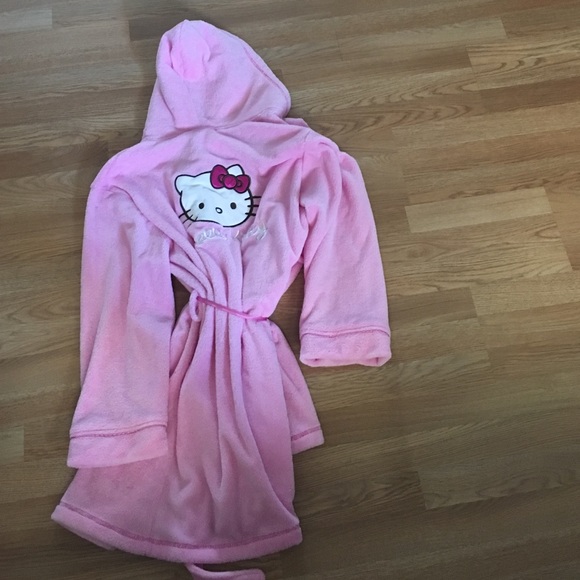Hello kitty bath robe